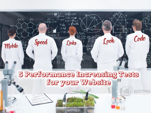 5 Performance Increasing Tests for your Website